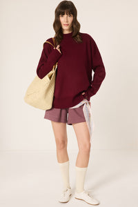 TURTLENECK BASIC KNIT SWEATER