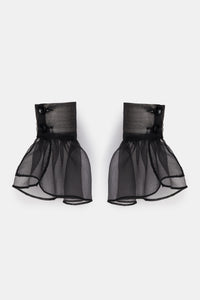 FRILLED ORGANZA CUFFS