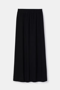 ELASTIC WAISTED BASIC SKIRT