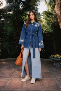 EMBROIDERED DENIM JACKET