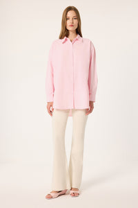 OVERSIZED-FIT POPLIN SHIRT