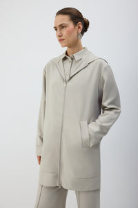 ZIP-UP HOODED JACKET