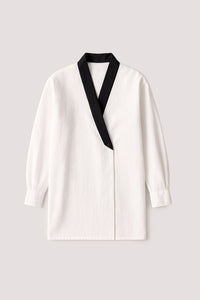 DOUBLE BREASTED CUPRA KIMONO