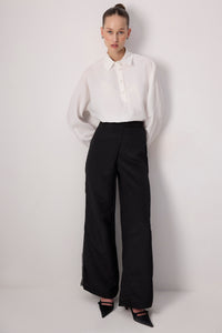 CONTRAST PIPING CUPRA TROUSERS