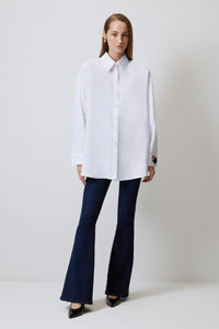OVERSIZE POPLIN SHIRT