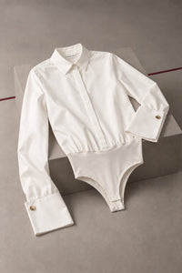 WIDE-COLLARED SHIRT BODY