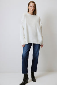 SOLID COLOR OVERSIZE SWEATER