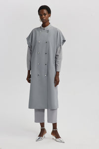 POCKET DETAILED LONG VEST