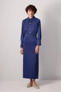 SLIT DETAILED PENCIL SKIRT