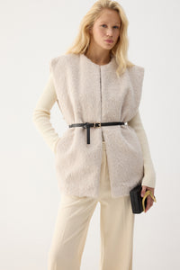 OVERSIZED TEXTURED VEST